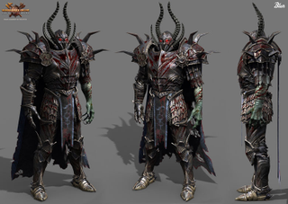 Illustration for article titled The awesome power of battlesuit and armor concept art!